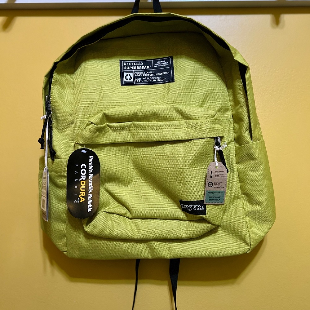 JANSPORT recycled super break back pack
